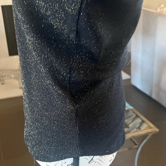 Lauren Ralph Lauren black and gold top - Picture 4 of 11